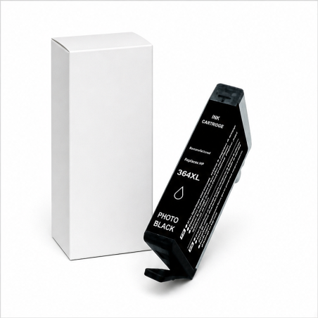 HP 364XL photo noir compatible | Remplace CB322EE