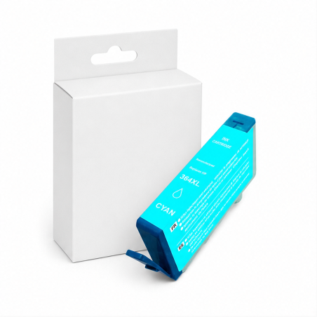 Compatible HP 364XL Cyan Cartridge HI-364XLCY