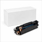 FlashToner Compatible Black Toner Cartridge for HP CF283X (Replaces 83X)