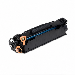 Black toner cartridge compatible with HP CF283A 83A
