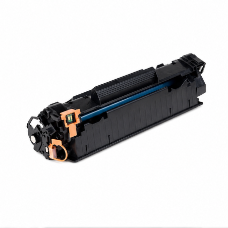 Black toner cartridge compatible with HP CF283A 83A