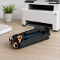 Cartouche de toner noire compatible FlashToner HP CF283X (remplace 83X)