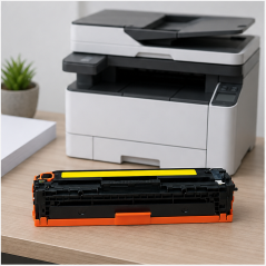 Compatible FlashToner Yellow HP CF412X/CF412A Toner