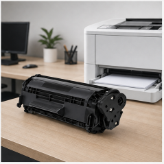 Compatible FlashToner HP Q2612X Black 2,500 Yield