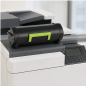 Compatible Black Toner Cartridge for Lexmark MX711/MX810/MX811/MX812, 45K