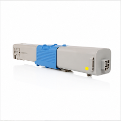 Toner jaune compatible OKI C310/C510/MC351/MC361 – remplace 44469704