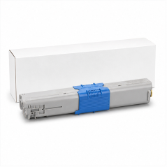 Compatible Yellow Toner for OKI C332dn, 3,000 Pages