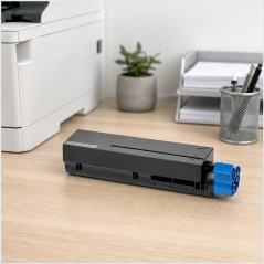 Compatible OKI 45807116 Black Toner, 12,000 Pages