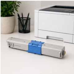 Compatible Yellow Toner for OKI C332dn, 3,000 Pages
