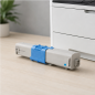 Toner cyan compatible OKI C310/C510/MC351/MC361 – remplacement 44469706