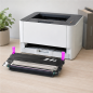 Compatible Samsung CLT-M407S Magenta Toner Cartridge, 1,000 pages