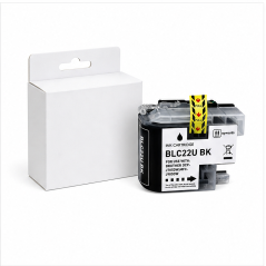 Cartouche Brother LC22U noire compatible 2 400 pages