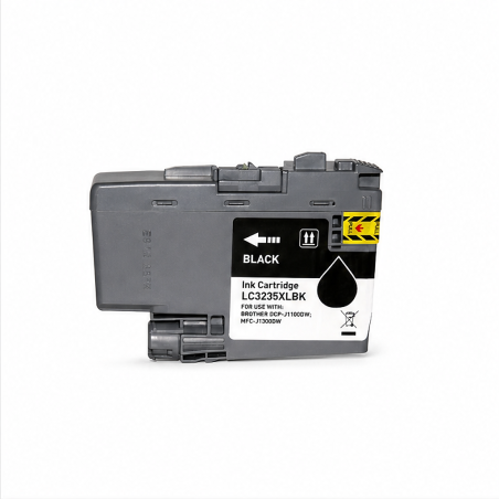 Cartouche d'encre noire compatible Brother LC3235XL/LC3233, 6000 pages