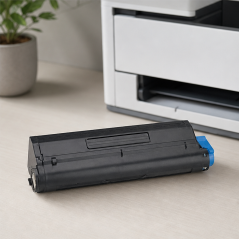 Compatible OKI B4600 Black Toner 43502002, 7,000 Pages