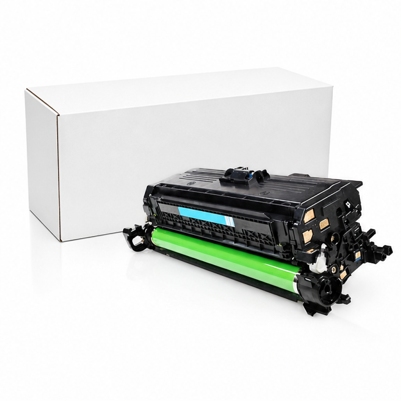 Toner cyan compatible FlashToner HP CE401A/CE251A - remplace 507A/504A