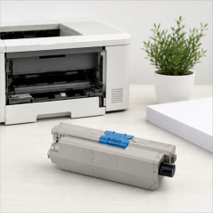 OKI 44973536 Black Toner for C301dn C321dn MC342dn