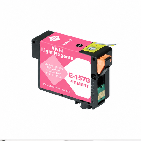 Compatible Epson T1576 Vivid Light Magenta Ink Cartridge 29.5 ml