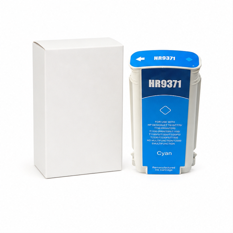 Cartouche d’encre cyan HP 72 130 ml compatible C9371A