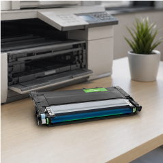 Compatible Samsung CLT-C406S Cyan Toner 1,000 Pages