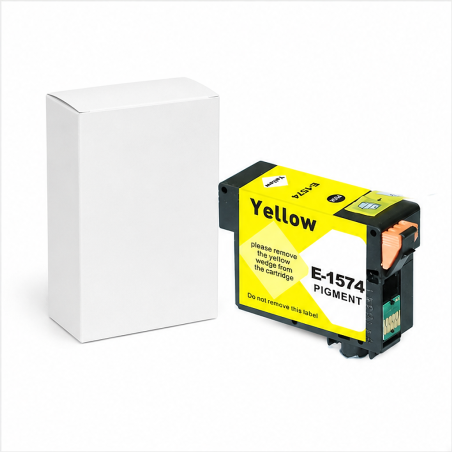 Compatible Epson T1574 Yellow Cartridge 29.5 ml