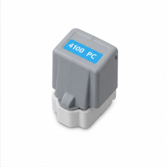 Compatible Canon PFI-4100 Photo Cyan Pigment Ink Cartridge, 80 ml