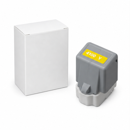 Cartouche Canon PFI-4100Y compatible jaune 80 ml