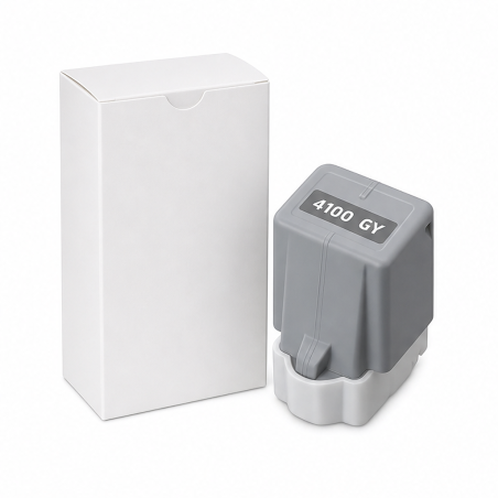 Compatible Canon PFI-4100GY Gray Ink 80 ml Cartridge