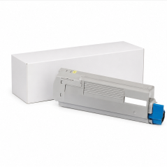 Toner jaune OKI 46490605 compatible - 6 000 pages