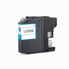 Compatible Brother LC22E Cyan Ink Cartridge – Replaces LC22EC