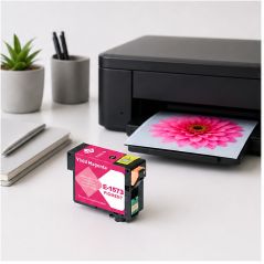 Compatible Epson T1573 Vivid Magenta Cartridge, 29.5 ml