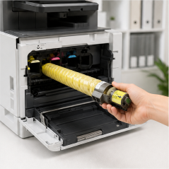 Toner jaune Ricoh MP C305 compatible 4 000 pages