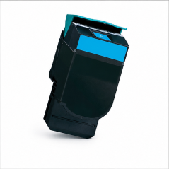 Compatible Lexmark CX410/CX510 Cyan Toner Cartridge 3,000 Pages