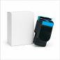 Compatible Lexmark CX410/CX510 Cyan Toner Cartridge 3,000 Pages