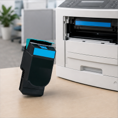 Toner cyan Lexmark CX410/CX510 3 000 pages