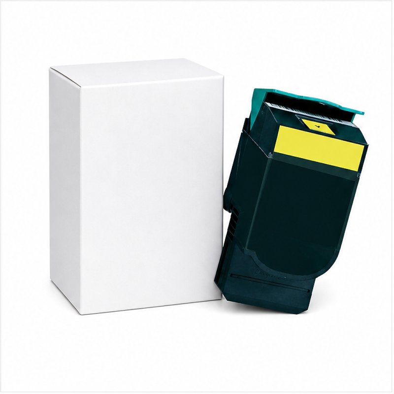Lexmark 78C2XY0 Yellow High-Yield Toner Cartridge