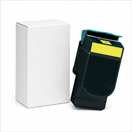 Lexmark CX310/410/510 Yellow Toner, 2,000 Pages