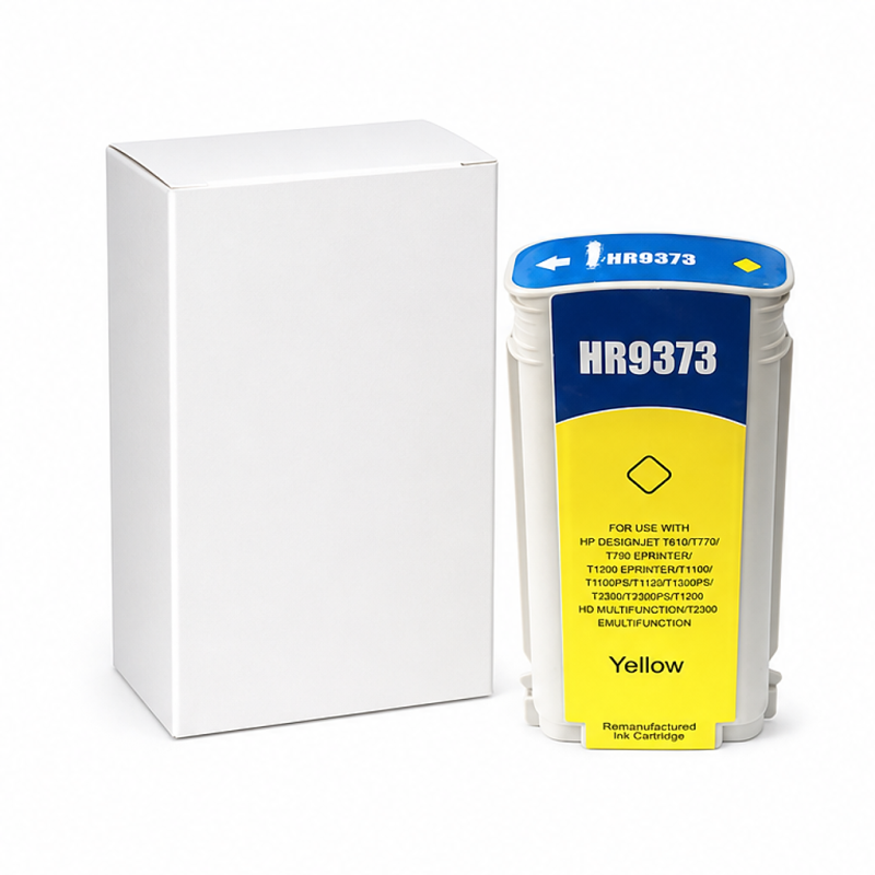 Cartouche d’encre jaune HP 72 130 ml, C9373A
