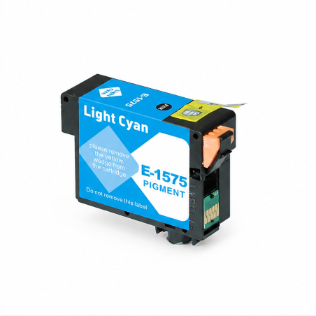 Compatible Epson T1575 Light Cyan Ink Cartridge 29.5 ml