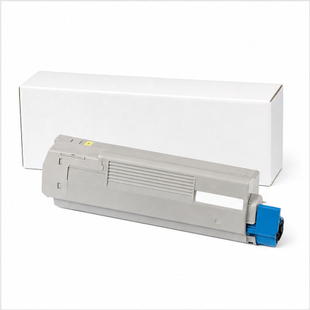 Toner jaune compatible OKI C823/C833/C843 - 46471101