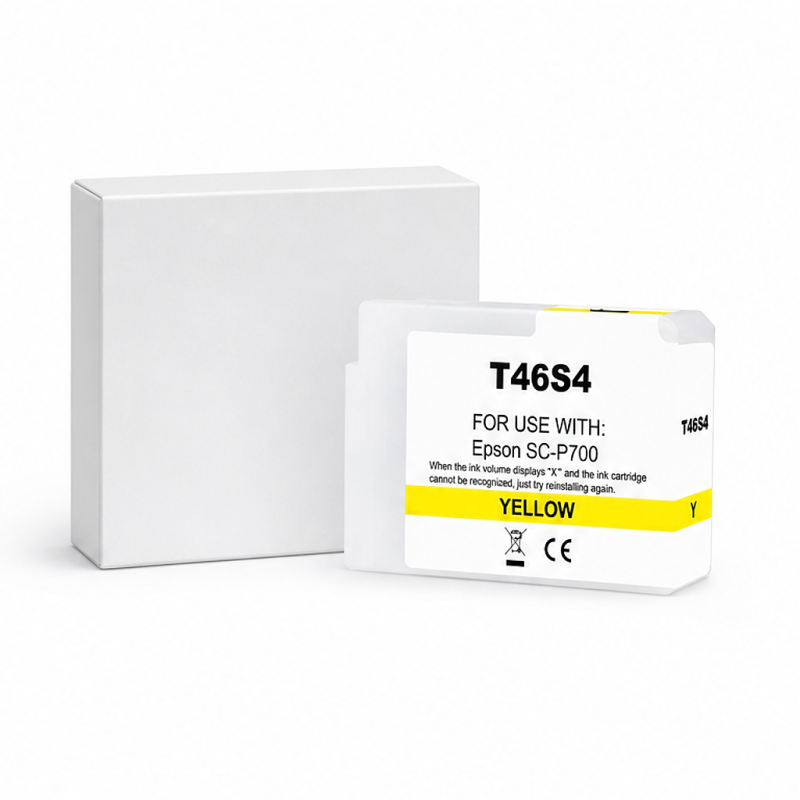 Compatible Epson T46S4 Yellow Ink Cartridge 25 ml, C13T46S400