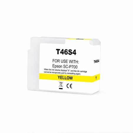 Cartouche d’encre jaune Epson T46S4 compatible UltraChrome Pro 10 25 ml