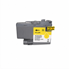 Compatible Brother LC3235XLY / LC3233Y Yellow Ink Cartridge
