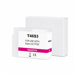 Epson T46S3 Vivid Magenta 25 ml Compatible Cartridge