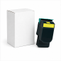 Cartouche de toner jaune compatible Lexmark CS417/CX417/CS517/CX517 71B2HY0 / 71B20Y0