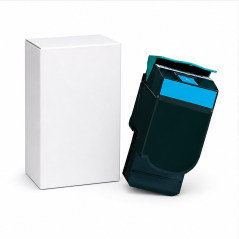 Toner cyan compatible Lexmark CS417/CX417 - 3 500 pages