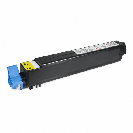 Compatible OKI Executive ES3640A3/PRO Yellow Toner Cartridge 43837105