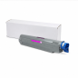 Cartouche de toner magenta compatible OKI C9600/C9650/C9800/C9850 - remplace 42918914