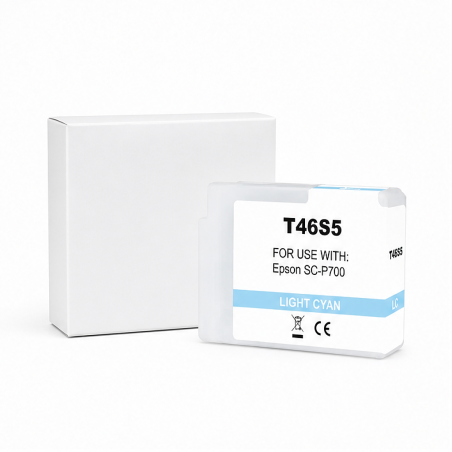 Compatible Epson T46S5 Light Cyan 25 ml Cartridge