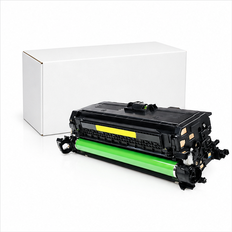 HP 655A Cartouche de toner laser jaune originale CF452A