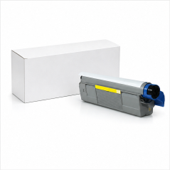 Toner jaune compatible OKI C610 44315305 | 6 000 p.